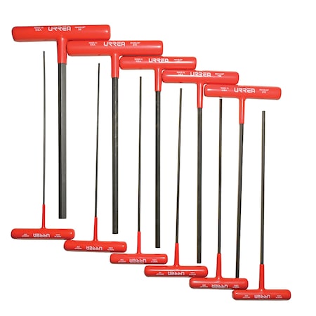 Urrea 11 Piece SAE Hex Key Set, 4967LGP 4967LGP